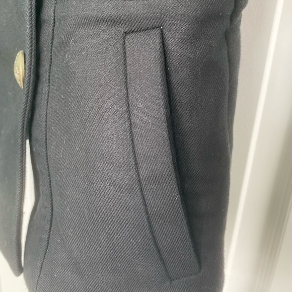 Banana Republic | Double breasted black coat | Size 2 - Picture 7 of 7